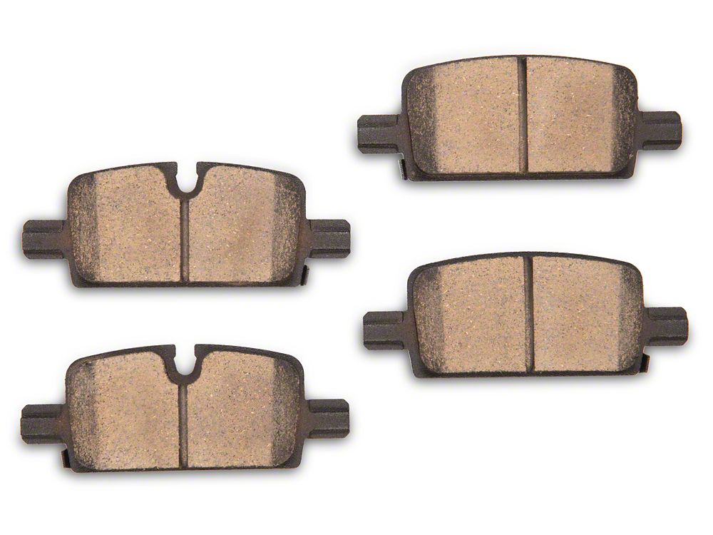 C&L Super Sport Ceramic Brake Pads; Rear Pair (19-26 Silverado 1500)