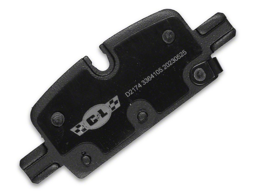 C&L Super Sport Ceramic Brake Pads; Rear Pair (19-26 Silverado 1500)