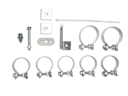 C&L Dual Exhaust System with Black Tips; Side/Rear Exit (19-26 5.3L Silverado 1500 w/o Factory Dual Exhaust)