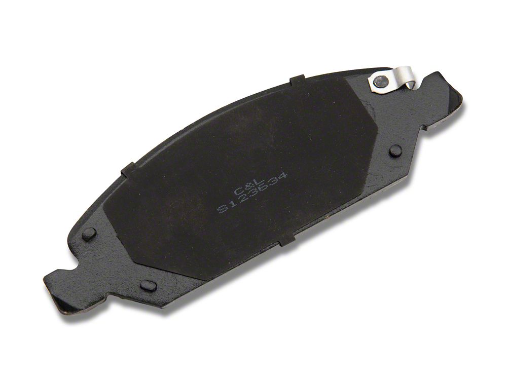 C&L Super Sport HD Ceramic Brake Pads; Front Pair (07-18 Sierra 1500)