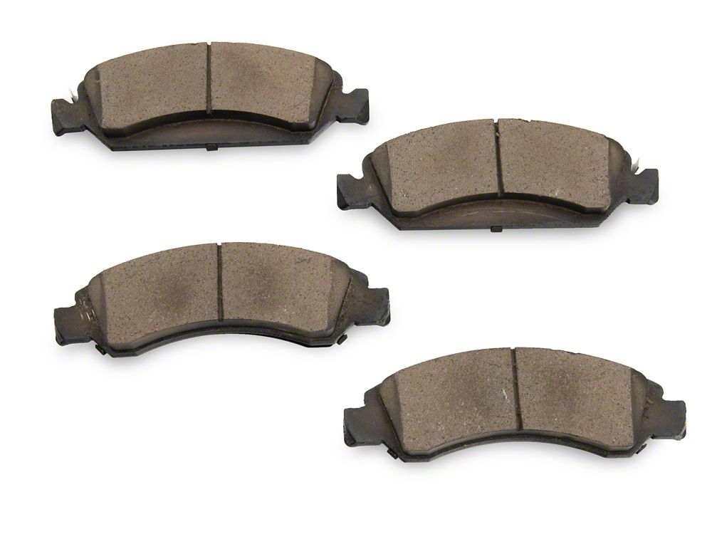 C&L Super Sport HD 6-Lug Brake Rotor and Pad Kit; Front (07-18 Sierra 1500)