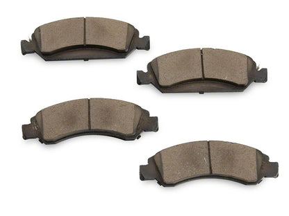 C&L Super Sport HD 6-Lug Brake Rotor and Pad Kit; Front (07-18 Sierra 1500)