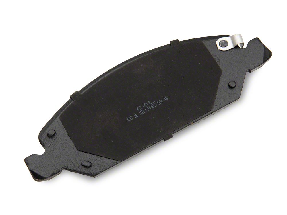 C&L Super Sport HD 6-Lug Brake Rotor and Pad Kit; Front (07-18 Sierra 1500)