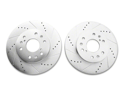 C&L Super Sport HD 6-Lug Brake Rotor and Pad Kit; Front (07-18 Sierra 1500)