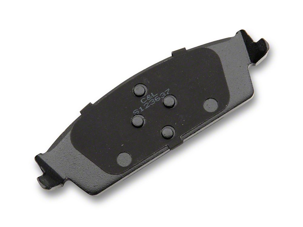 C&L Super Sport HD Ceramic Brake Pads; Rear Pair (14-18 Sierra 1500)