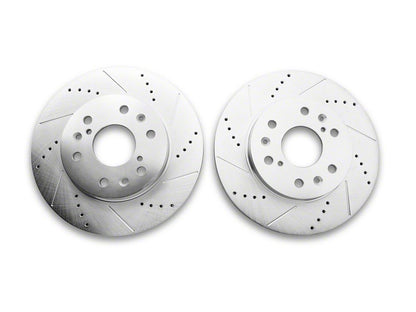 C&L Super Sport HD 6-Lug Brake Rotor and Pad Kit; Front and Rear (14-18 Sierra 1500)