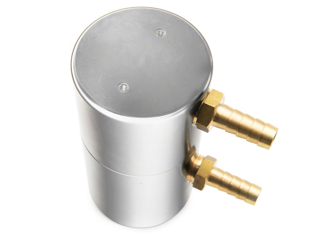 C&L Oil Separator; Polished; Driver Side (19-26 V8 Sierra 1500)