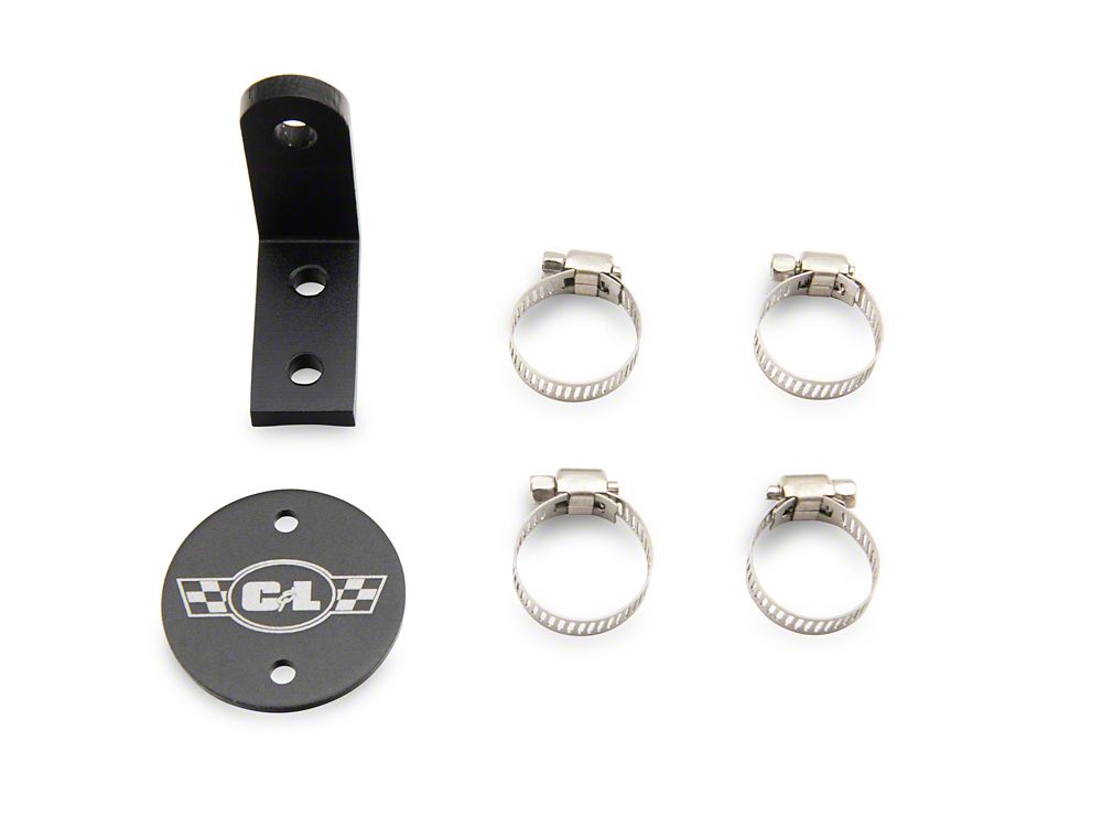 C&L Oil Separator; Polished; Driver Side (19-26 V8 Sierra 1500)