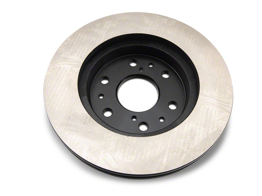 C&L OE Replacement Black Coated 6-Lug Rotor; Front (07-18 Sierra 1500)