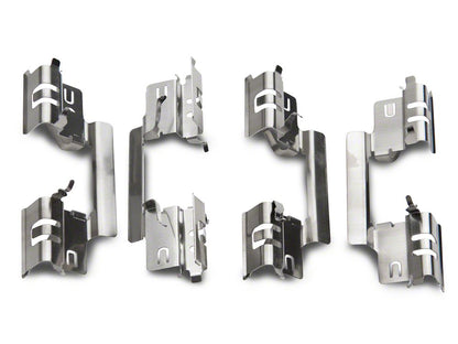 C&L OE Replacement Black Coated 6-Lug Brake Rotor and Pad Kit; Rear (14-18 Sierra 1500)