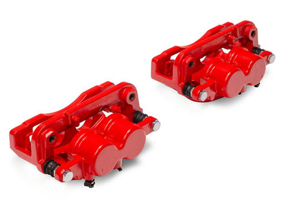 C&L Performance Front Brake Calipers; Red (07-18 Sierra 1500)