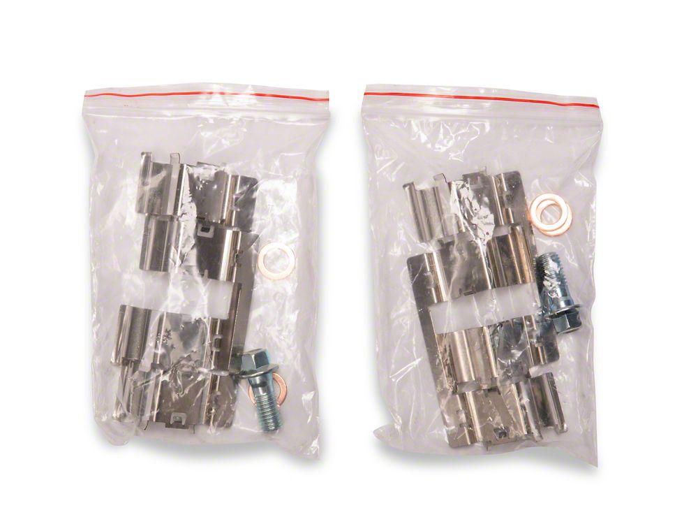 C&L Performance Front Brake Calipers; Red (07-18 Sierra 1500)