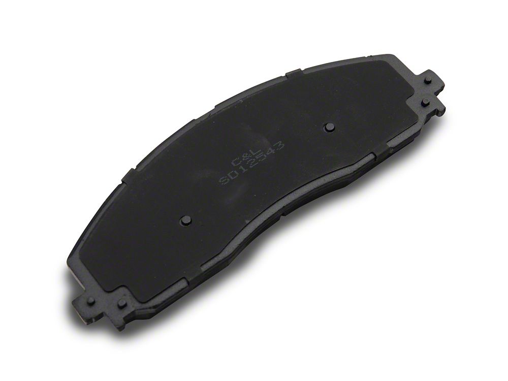 C&L Super Sport HD Cross-Drilled and Slotted 8-Lug Brake Rotor and Pad Kit; Front (13-22 4WD F-250 Super Duty)