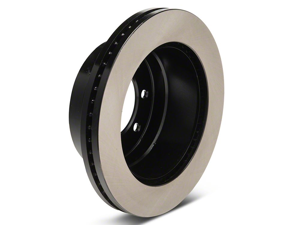 C&L OE Replacement Black Coated 8-Lug Rotor; Rear (13-22 F-350 Super Duty SRW)