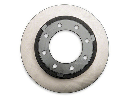 C&L OE Replacement Black Coated 8-Lug Rotor; Rear (13-22 F-350 Super Duty SRW)