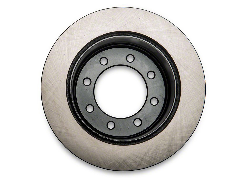 C&L OE Replacement Black Coated 8-Lug Rotor; Rear (13-22 F-350 Super Duty SRW)