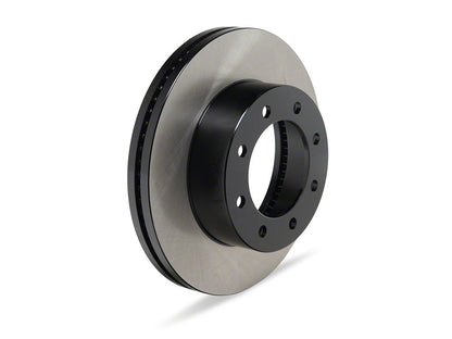 C&L OE Replacement Black Coated 8-Lug Rotor; Front (13-22 4WD F-250 Super Duty)