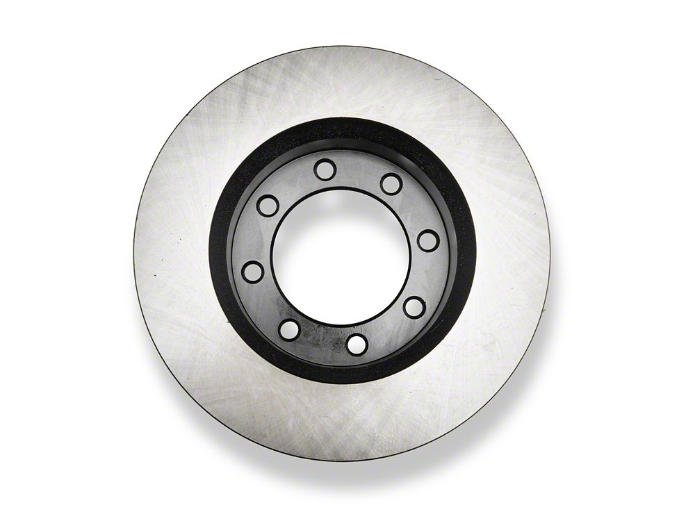 C&L OE Replacement Black Coated 8-Lug Rotor; Front (13-22 4WD F-250 Super Duty)