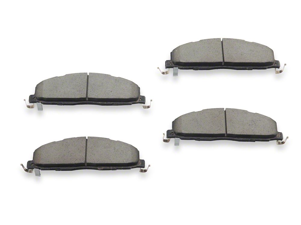 C&L Super Sport HD Ceramic Brake Pads; Rear Pair (09-18 RAM 3500)