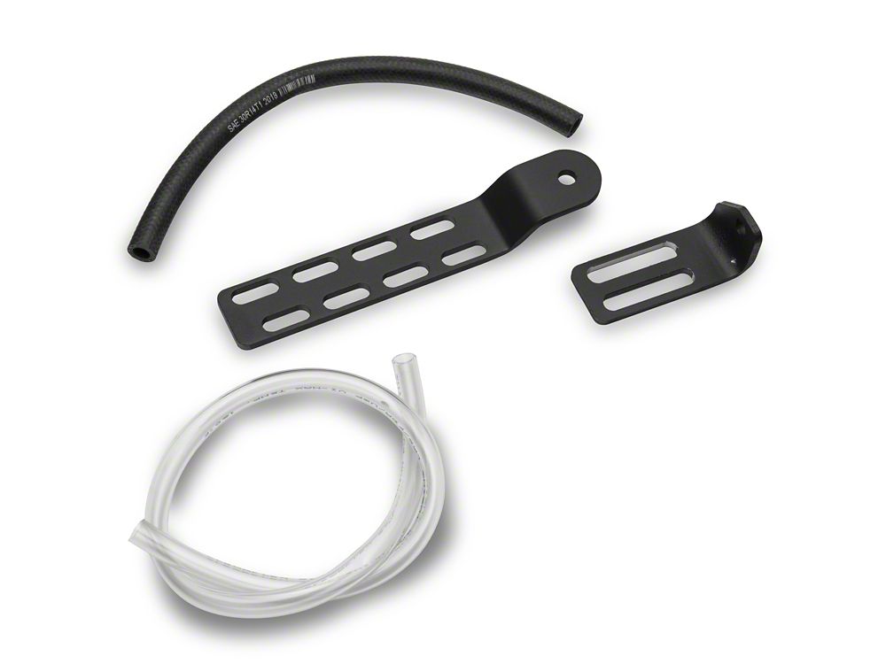 C&L Gen 2 Monster Oil Separator Catch Can; Black (Universal; Some Adaptation May Be Required)