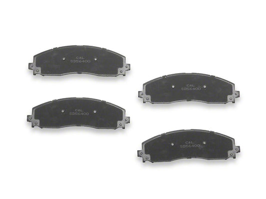 C&L Super Sport HD Ceramic Brake Pads; Rear Pair (13-22 F-350 Super Duty)