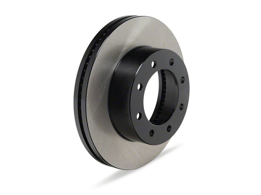 C&L OE Replacement Black Coated 8-Lug Rotor; Front (13-22 4WD F-350 Super Duty)