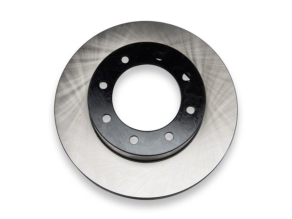 C&L OE Replacement Black Coated 8-Lug Rotor; Front (13-22 4WD F-350 Super Duty)