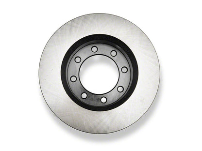 C&L OE Replacement Black Coated 8-Lug Rotor; Front (13-22 4WD F-350 Super Duty)