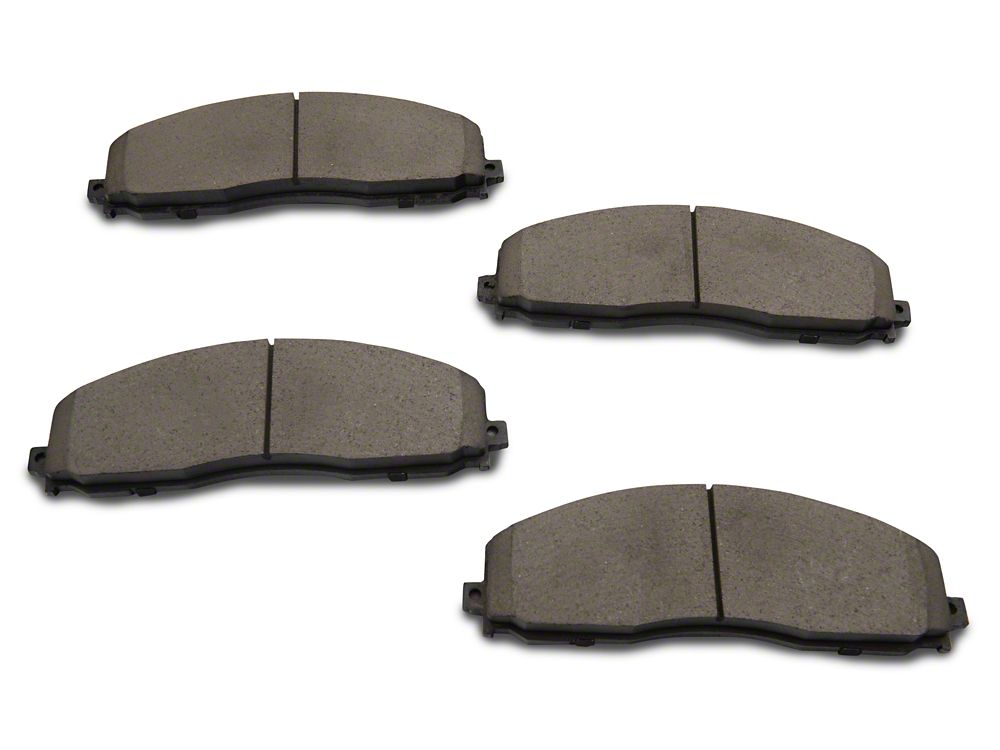 C&L Super Sport HD Cross-Drilled and Slotted 8-Lug Brake Rotor and Pad Kit; Front (13-22 4WD F-350 Super Duty)