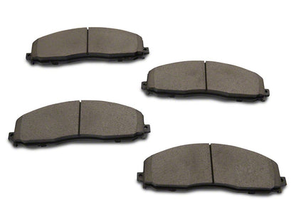 C&L Super Sport HD Cross-Drilled and Slotted 8-Lug Brake Rotor and Pad Kit; Front (13-22 4WD F-350 Super Duty)