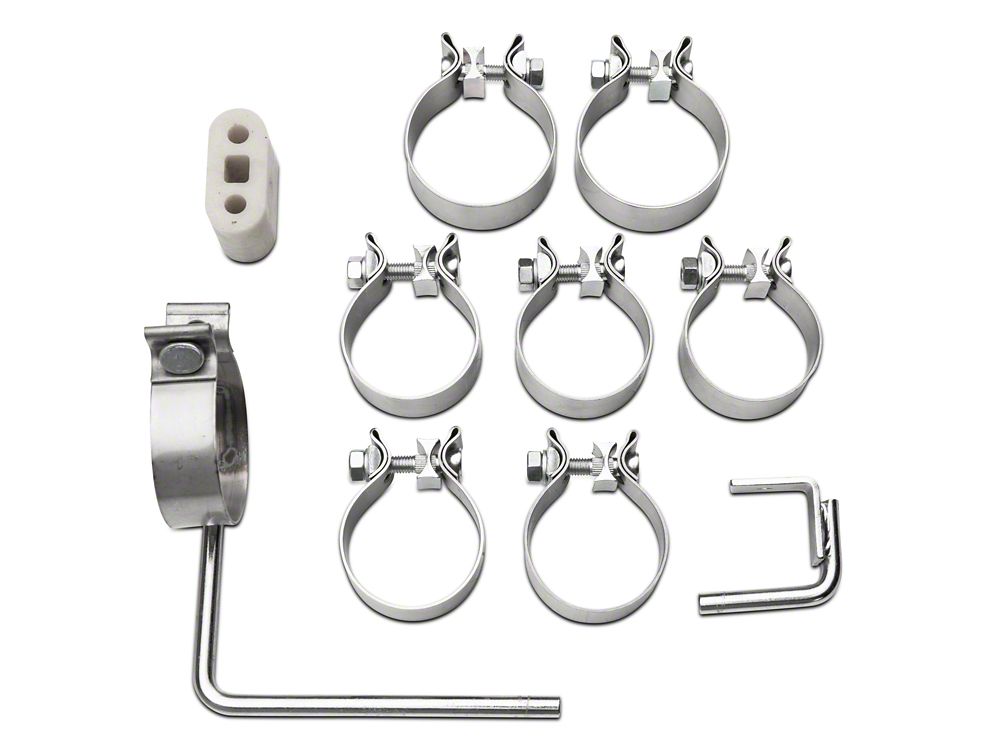 C&L Dual Exhaust System with Polished Tips; Side/Rear Exit (09-10 4.6L F-150)