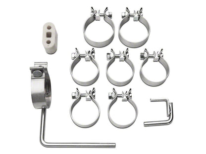 C&L Dual Exhaust System with Polished Tips; Side/Rear Exit (11-14 6.2L F-150, Excluding Raptor)