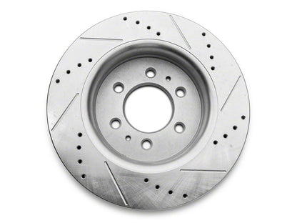 C&L Super Sport HD Cross Drilled and Slotted Rotors; Front Pair (10-20 F-150)