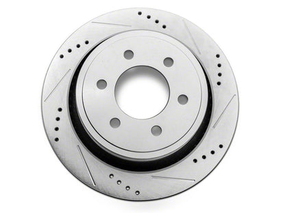 C&L Super Sport HD Brake Rotor and Pad Kit; Rear (12-14 F-150; 15-17 F-150 w/ Manual Parking Brake)