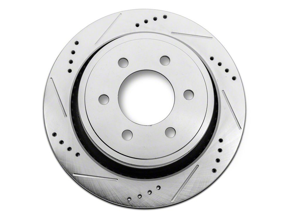 C&L Super Sport HD Brake Rotor and Pad Kit; Front and Rear (12-14 F-150; 15-17 F-150 w/ Manual Parking Brake)