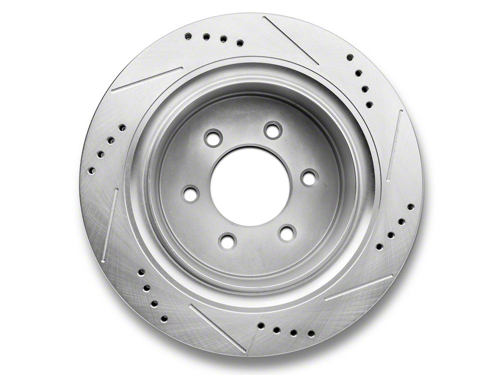 C&L Super Sport HD Brake Rotor and Pad Kit; Front and Rear (12-14 F-150; 15-17 F-150 w/ Manual Parking Brake)