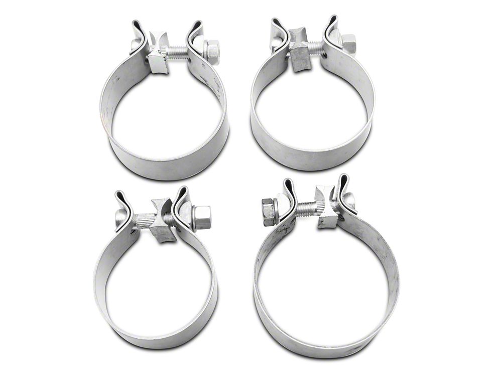 C&L Dual Exhaust System with Polished Tips; Side/Rear Exit (15-20 5.0L F-150)