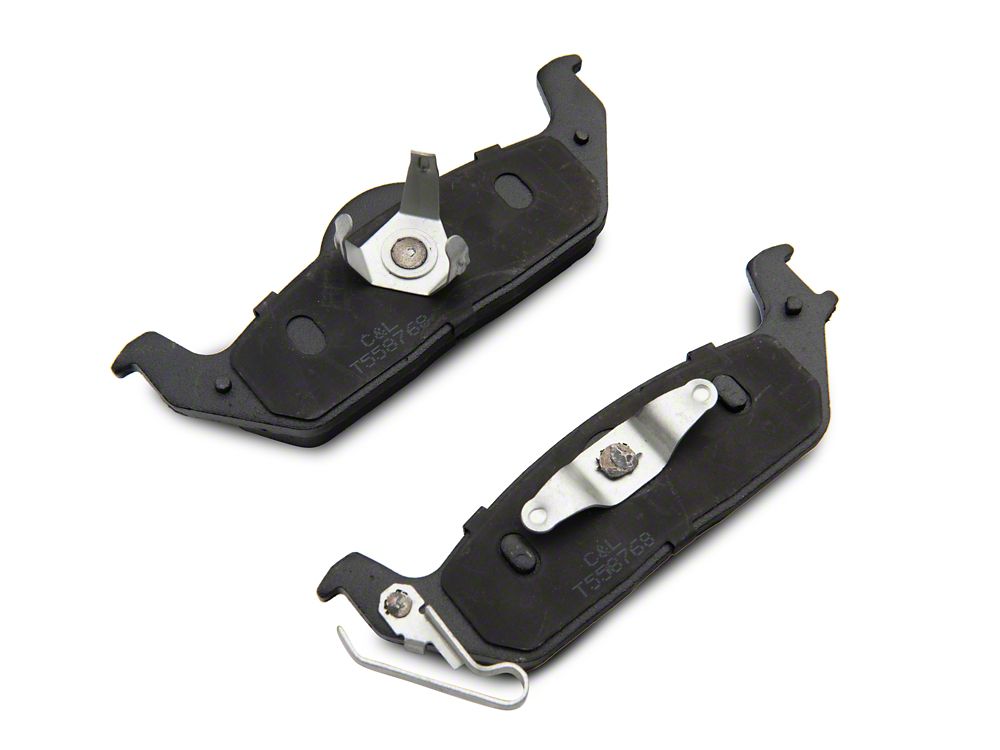 C&L Super Sport HD Ceramic Brake Pads; Rear Pair (04-11 F-150)