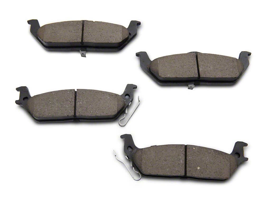 C&L Super Sport HD Cross-Drilled and Slotted 6-Lug Brake Rotor and Pad Kit; Rear (04-11 F-150)