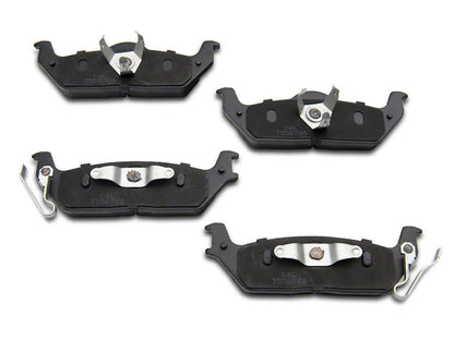 C&L Super Sport HD Cross-Drilled and Slotted 6-Lug Brake Rotor and Pad Kit; Rear (04-11 F-150)