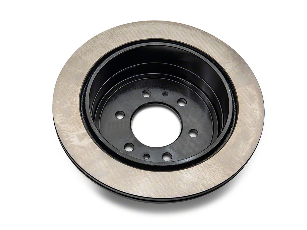 C&L OE Replacement Black Coated 6-Lug Brake Rotor and Pad Kit; Rear (04-11 F-150)