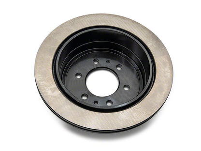 C&L OE Replacement Black Coated 6-Lug Brake Rotor and Pad Kit; Rear (04-11 F-150)