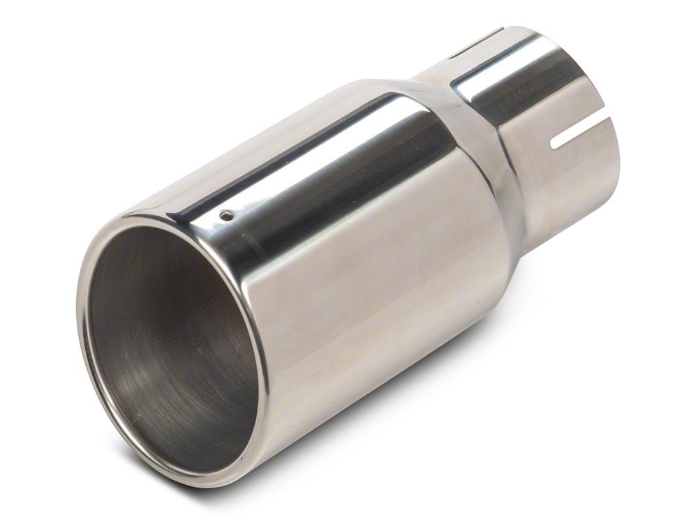 C&L 3-Inch Single Exhaust System with Polished Tip; Side Exit (15-20 2.7L EcoBoost F-150)