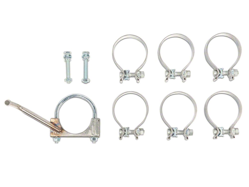 C&L 3-Inch Single Exhaust System with Polished Tip; Side Exit (15-20 5.0L F-150)