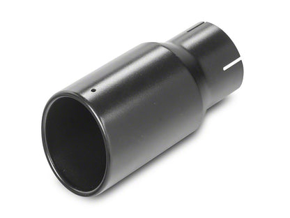 C&L 3-Inch Single Exhaust System with Black Tip; Side Exit (15-20 5.0L F-150)