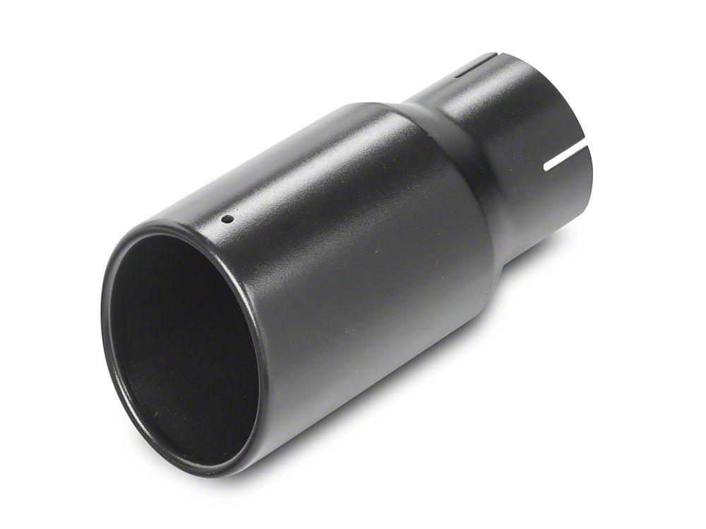 C&L 3-Inch Single Exhaust System with Black Tip; Side Exit (15-20 3.5L EcoBoost F-150, Excluding Raptor & 19-20 Limited)