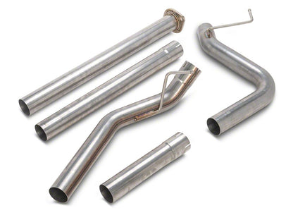 C&L 3-Inch Single Exhaust System with Black Tip; Side Exit (15-20 3.5L EcoBoost F-150, Excluding Raptor & 19-20 Limited)