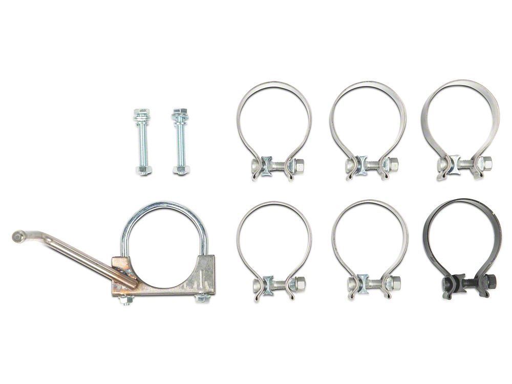 C&L 3-Inch Single Exhaust System with Black Tip; Side Exit (15-20 2.7L EcoBoost F-150)