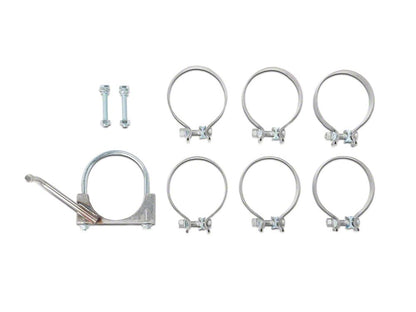 C&L 4-Inch Single Exhaust System with Polished Tip; Side Exit (15-20 5.0L F-150)