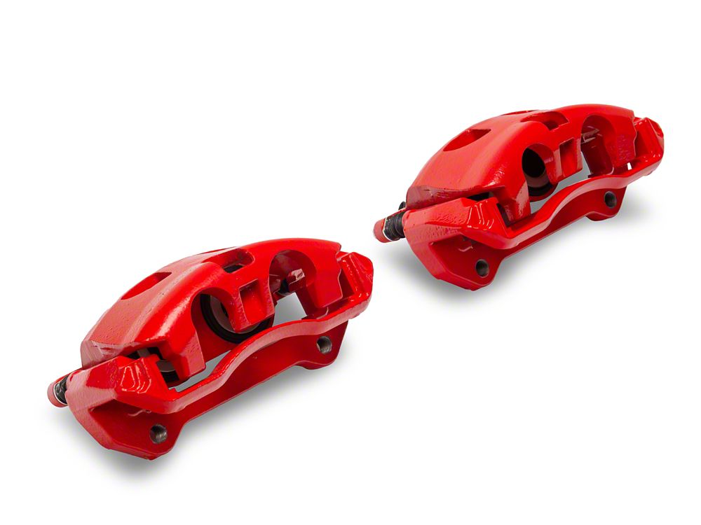 C&L Performance Front Brake Calipers; Red (12-20 2WD/4WD F-150)